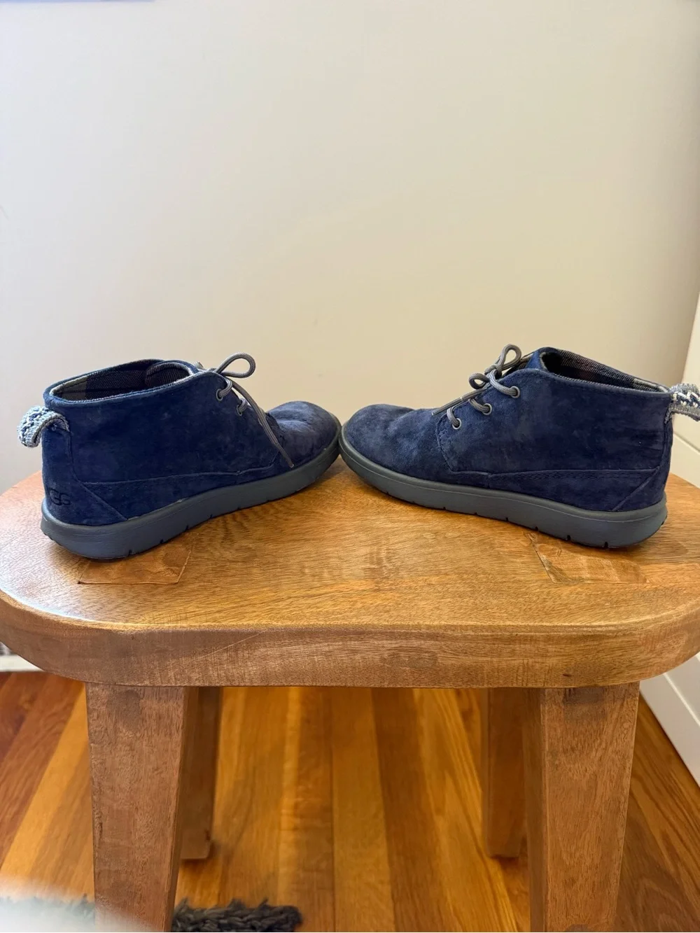 UGG Kid’s Blue Suede Boots